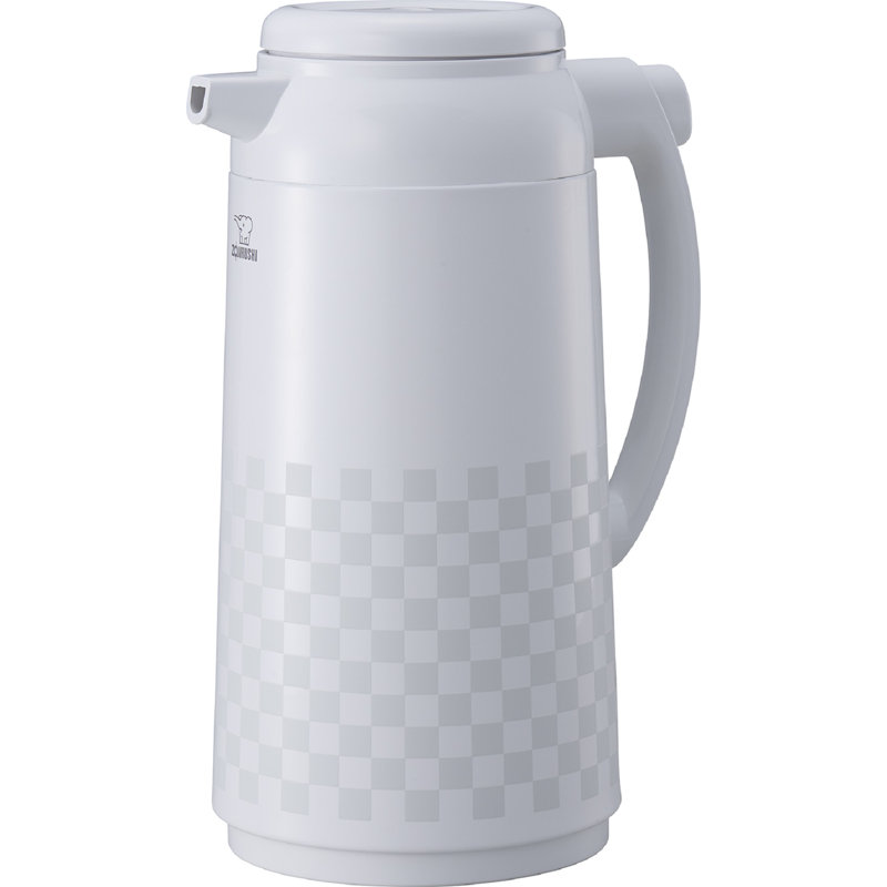 Premium Thermal 4.25 Cup Coffee Carafe, Ichimatsu White