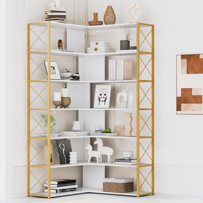 Tasos Corner Bookcase