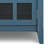 Acadian 36"W Solid Wood 2-Shelf Entryway Storage Cabinet with Glass Doors and 2 Drawers-2021736297