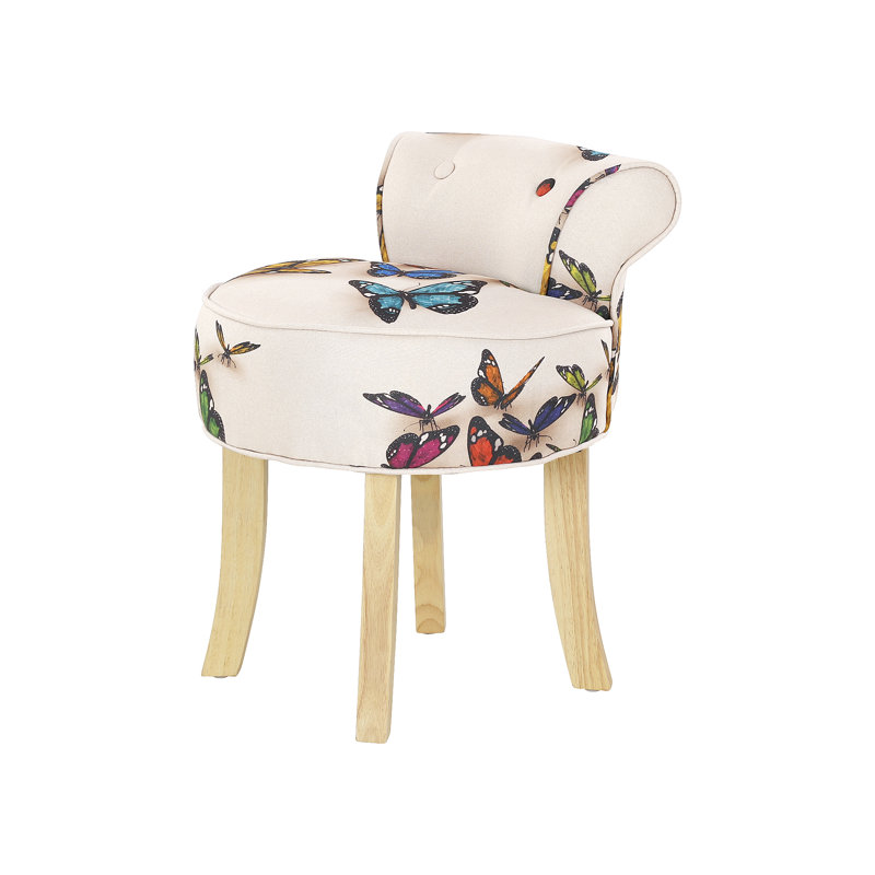 Soraya Solid Wood Accent Stool