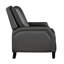 Fauteuil inclinable gris Bansom-121075092