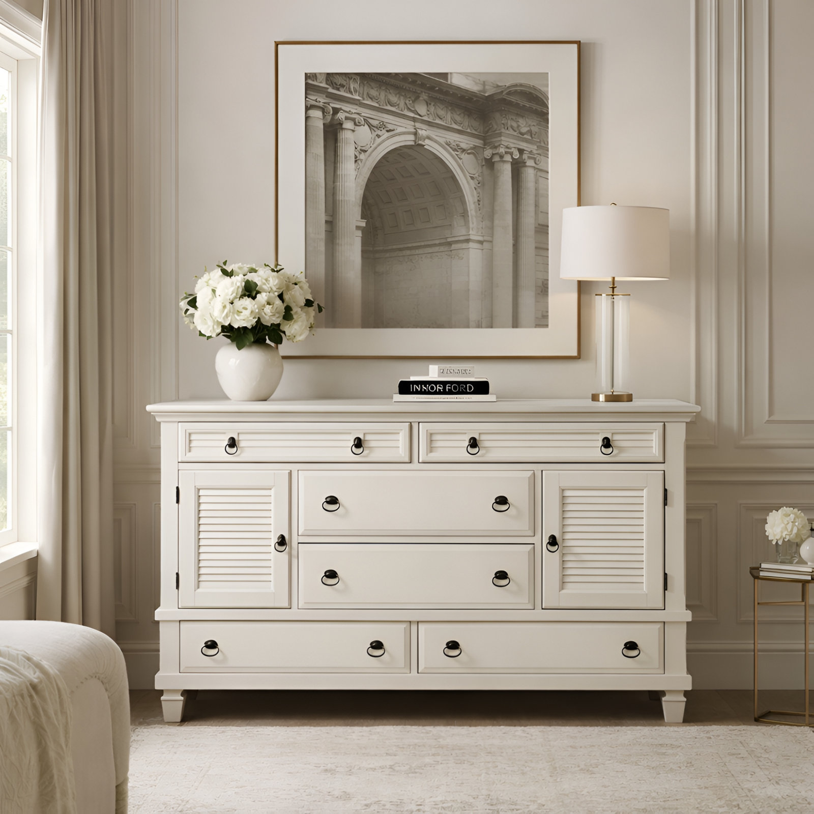 Gleda 62" Pine Dresser