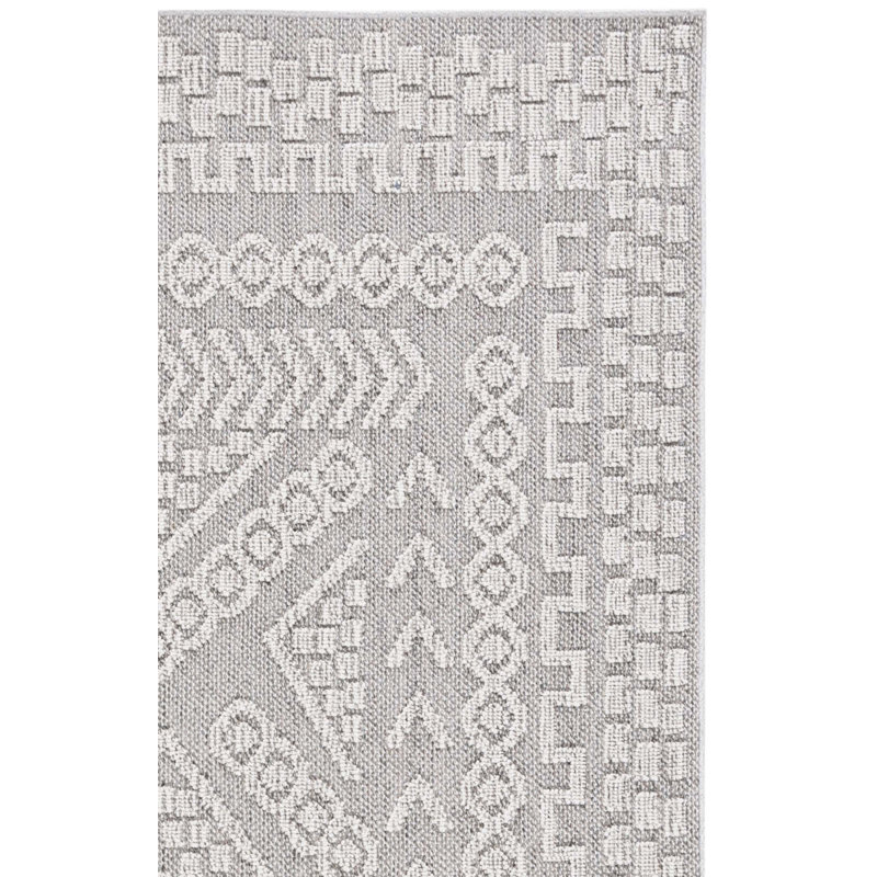 Carithers Performance Geometric Indoor/Outdoor Area Rug, Rectangle 9' x 12'