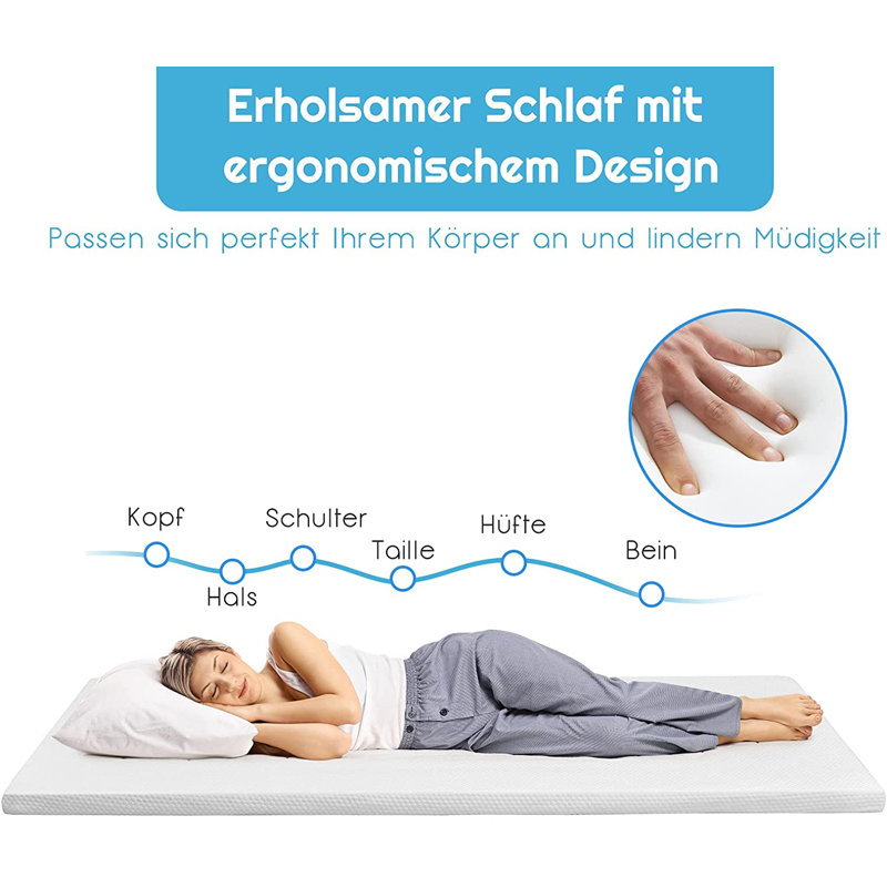 5cm Cotton Mattress Topper, European Single (90 x 200cm)