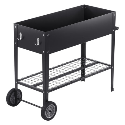 Cassanova 32'' H x 43'' W Metal Raised Garden Bed