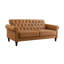 Lemoyne 3 Seater Faux Leather Sofa-1186363215