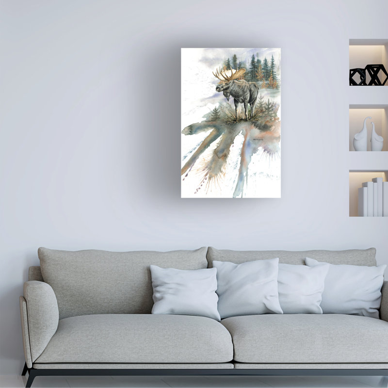 «Dave Bartholet Woodland Majesty», art sur toile, H 12 po x l 19 po