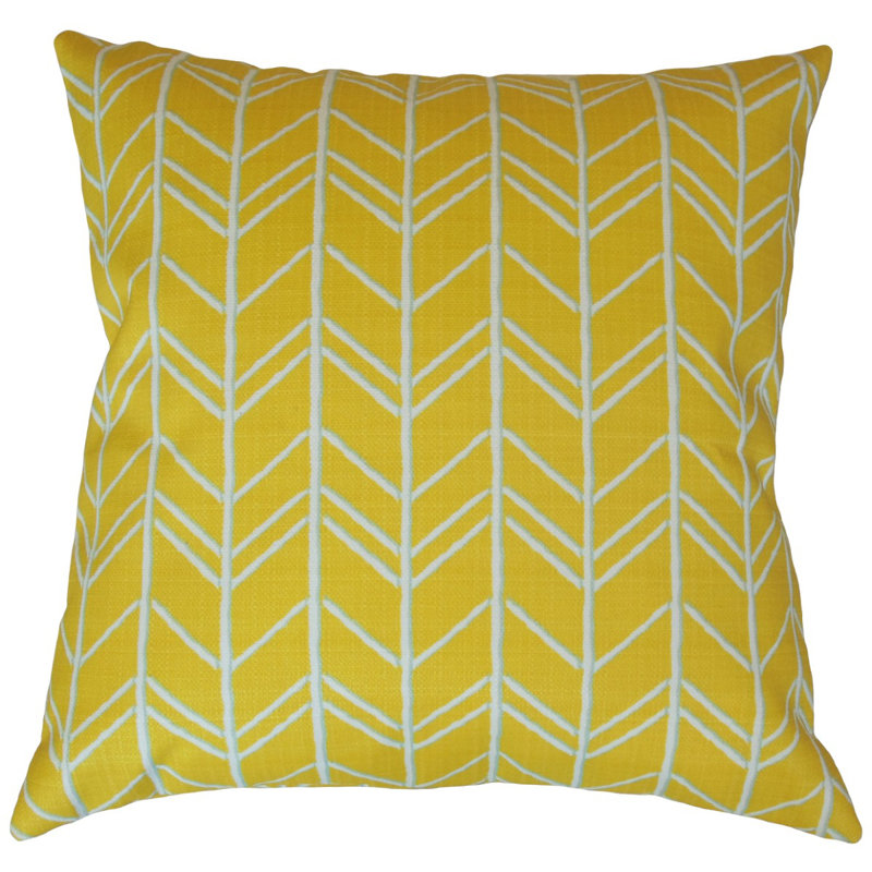 Coussin Queta, Hauteur (22 po) x largeur (22 po), Ananas