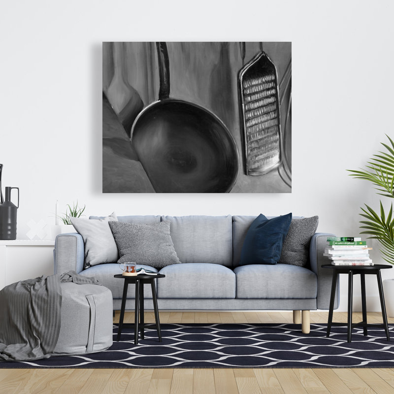 Outils de cuisine pour chef - Toile nature morte pour la décoration intérieure