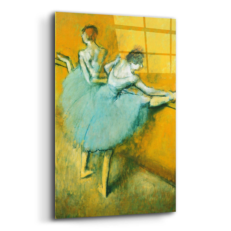 «Dancers At The Barre» par Edgar Degas, H 24 po x l 16 po x P 0,2 po