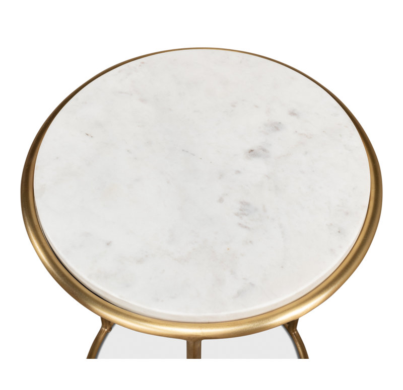 Marble End Table