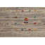 Tapis tribal rayé Gabbeh Sqaure 8 x 8