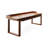Solid Pine Wood Desk with 3 Drawers - Enclosed Edge Design-1107983328