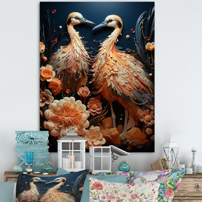 " Ostriches Reverie Delight "