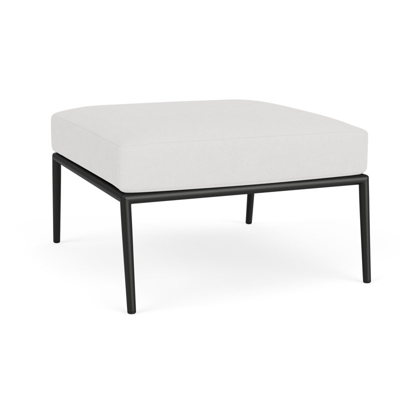Escape Outdoor Ottoman, Canvas Natural