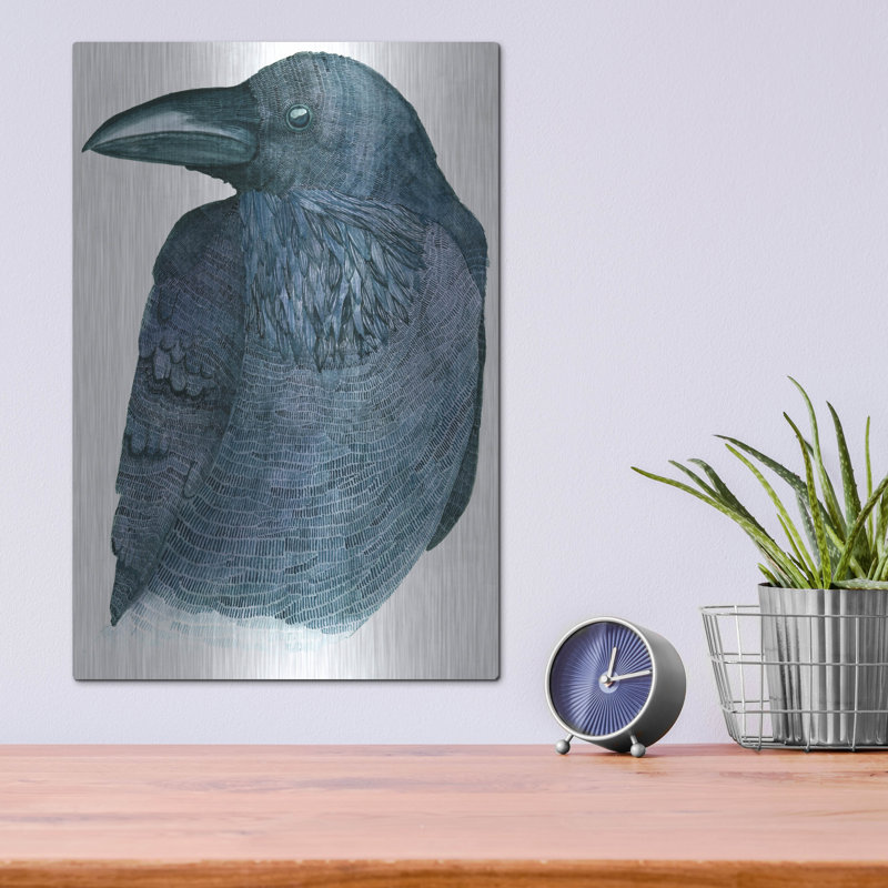«Raven» par Jeannine Saylor, H 16 po x l 12 po