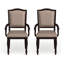 Chaise en bois massif Cliffe