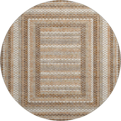 Premium Machine Washable Ariel Geometric Rug