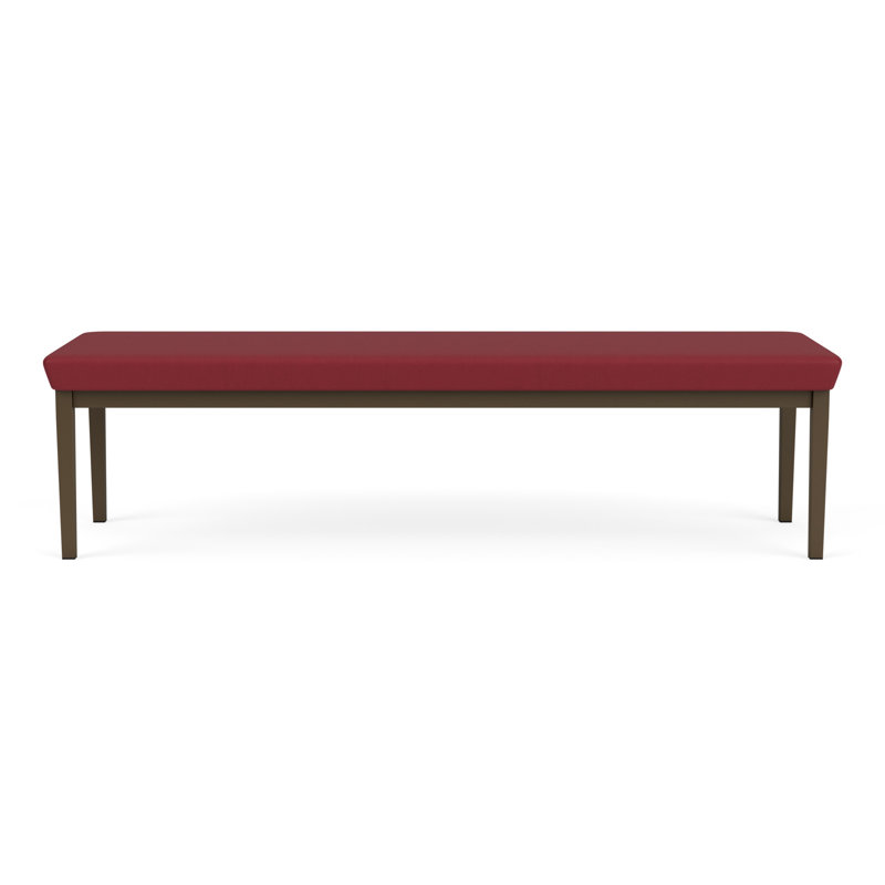 Structure en métal 3 places Lenox, Bronze, Bordeaux Patriot Plus - nettoyez le vinyle avec un