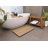 35.5" W Teak Shower Bench