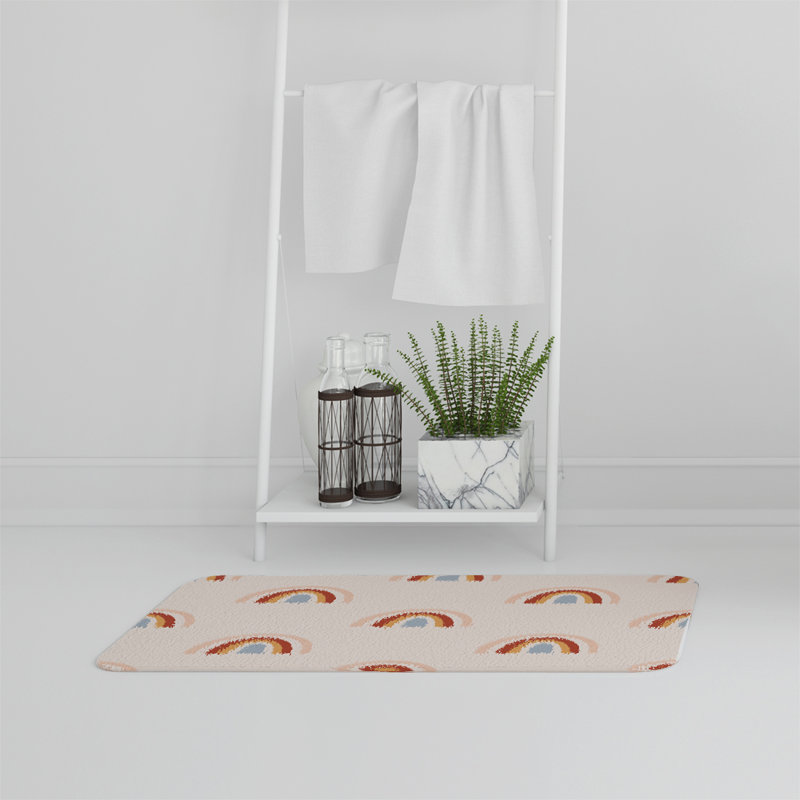 Kriston Memory Foam Non-Slip Bath Mat
