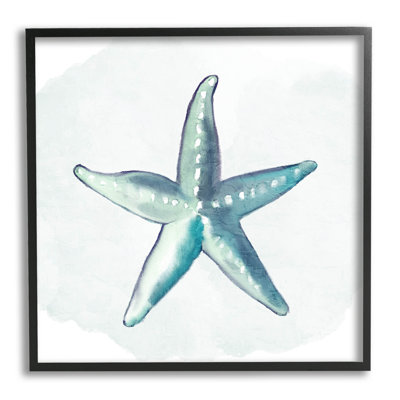 " Muted Blue Aquatic Starfish " Acrylic Print