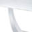 Modern Rectangular Glass Dining Table Set With Pu Chairs