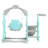 Shoaib Zoomie Kids Plastic Swing Set with 1 Swing(s) , 1 Slide(s)-492748182