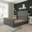 Aspen Wool Upholstered Bed Frame