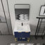 Meuble-lavabo simple 29,5 po avec plateau en résine-627538711