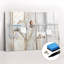 Magnetic Memo Board Whiteboard - 90 x 60 cm - With Marker and Magnets - Inscription Love
