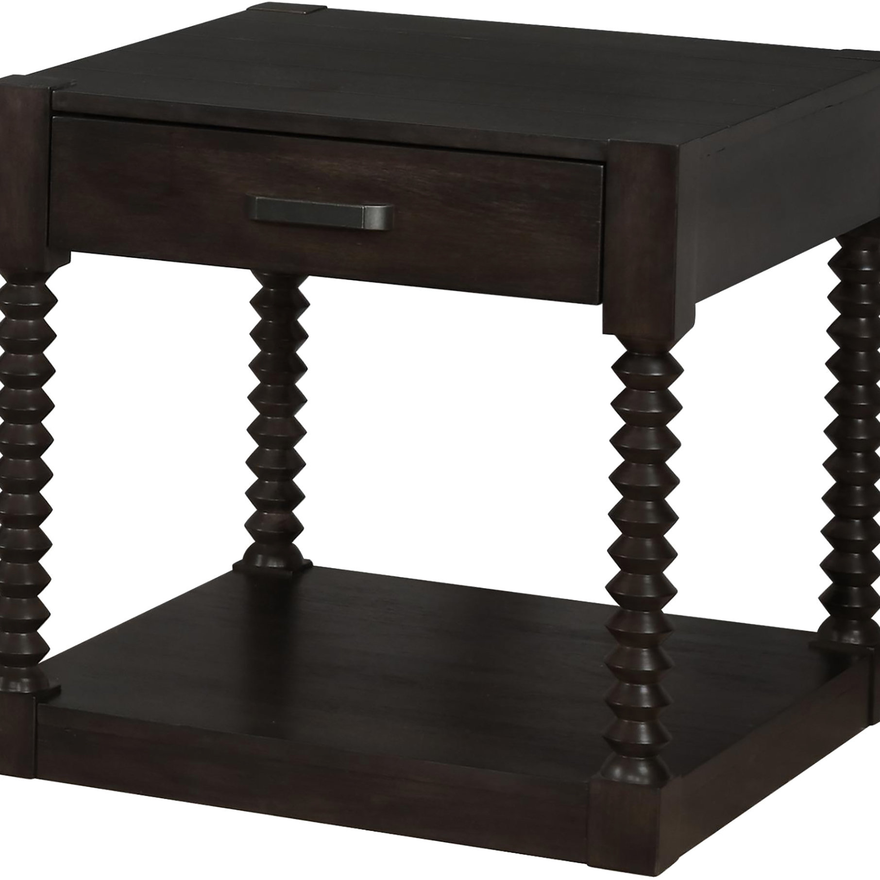 One Allium Way® Rustic Style Coffee Bean 1 Table, 24 Inches High ...