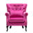 Kimmie Upholstered Club Chair-1879250563