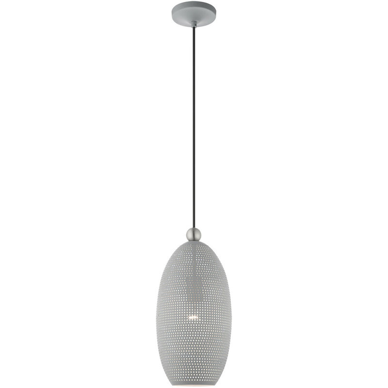 Luminaire suspendu géométrique simple à 1 lumière