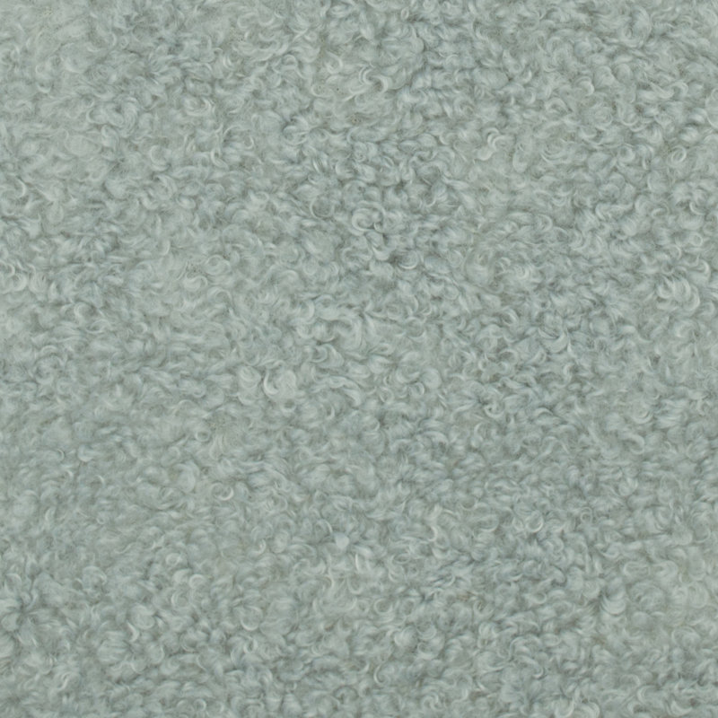 Tissu bouclé 57 po 57 po, Gris clair