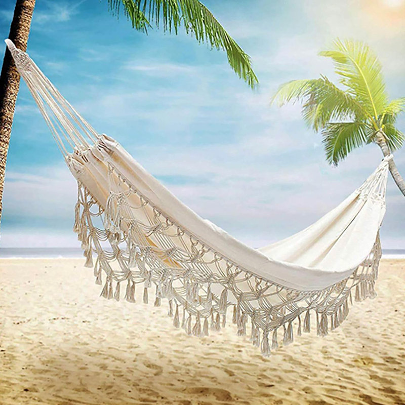 Hamac classique 2 personnes Danyne, Blanc