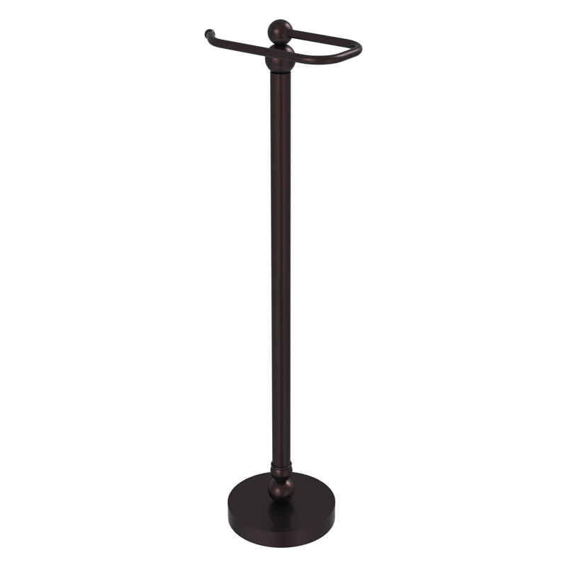 Porte-papier hygiénique sur pied Beresford, Bronze antique