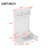 Hall Tree With Storage Shoe Bench And Coat Racks, 4-In-1 Design For Entryway And Hallway, White-1367003032