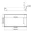 Niche murale en acier inoxydable 304