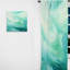 Britneyn Teal Storm and Wave Expression I - Rideau en velours nautique - obscurcissant - 1 panneau-1808292987