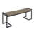 HOPKINS INDUSTRIAL WOOD AND METAL BENCH-1658981514