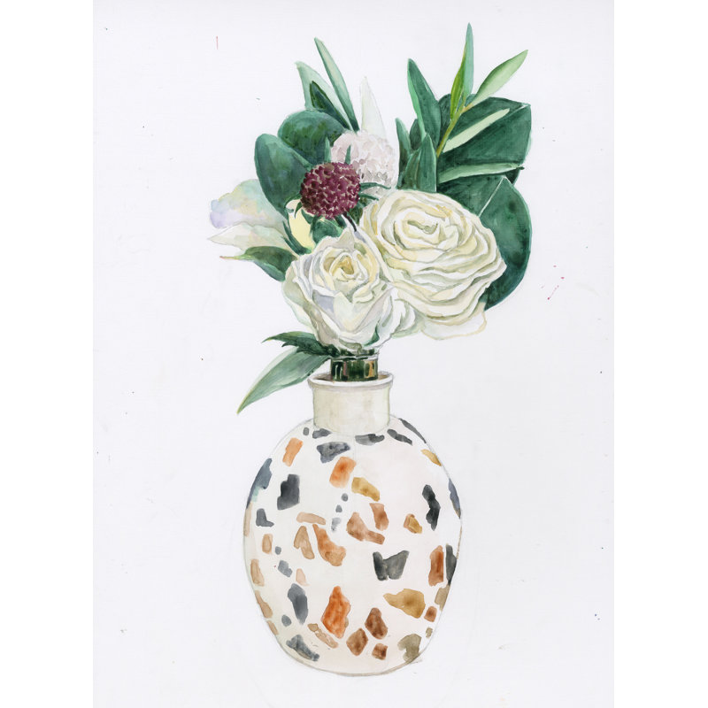 Fern Bouquet - Painting Print, 122cm H x 81cm W, Wrapped Canvas
