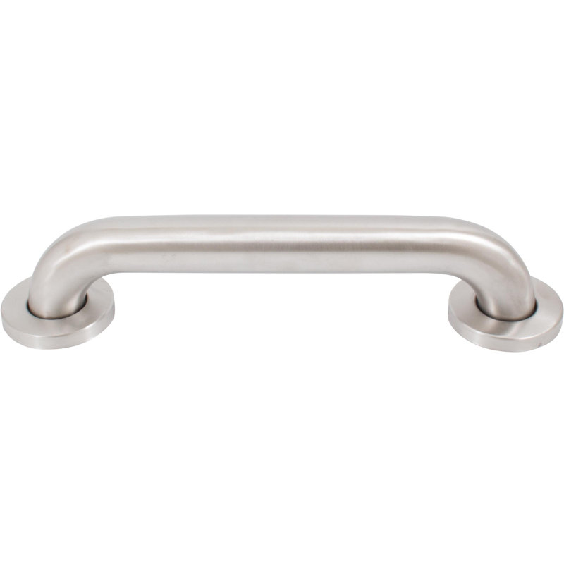 Grab Bar, Satin Stainless Steel, 3" H x 53" L