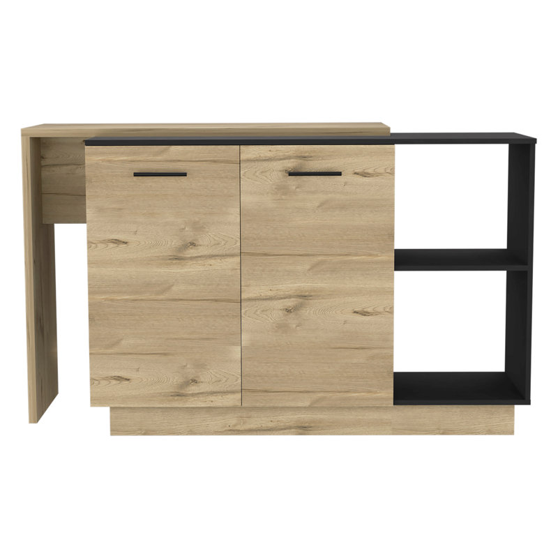 Kitchen Island Ohio, Kitchen, Light Oak