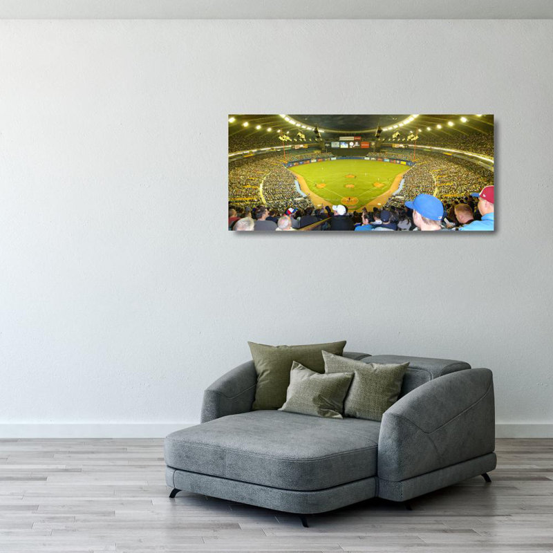 Olympic Stadium, 18" H x 40" W