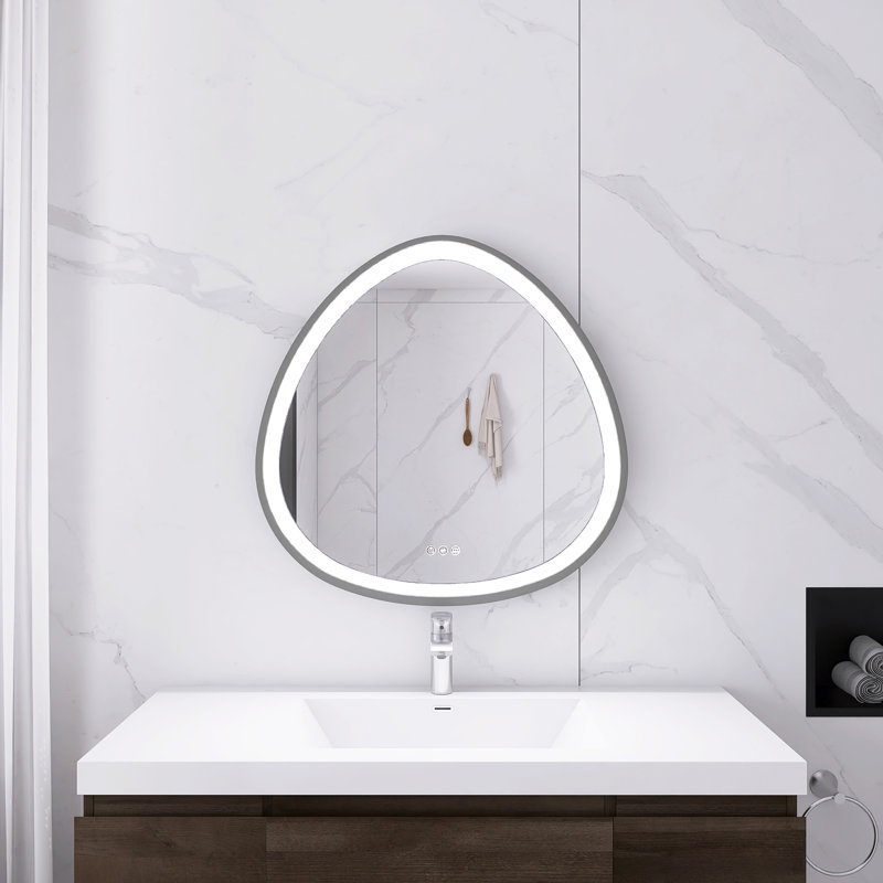 32 po X P 32 po Miroir de salle de bain mural H