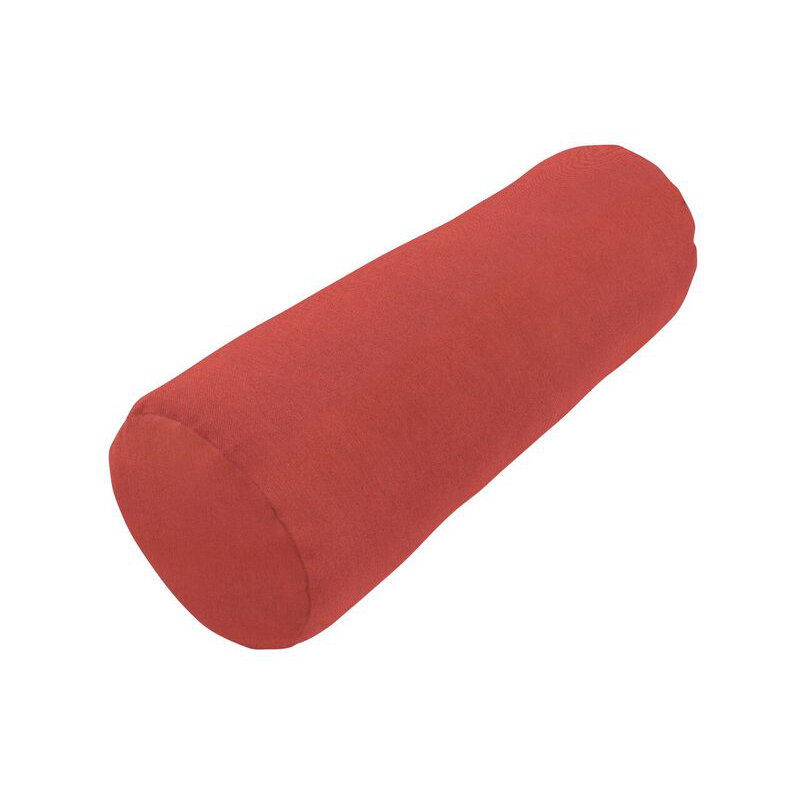 Outdoor Sunbrella Knife Edge Bolster Pillow, Canvas Henna Sunbrella® Canvas