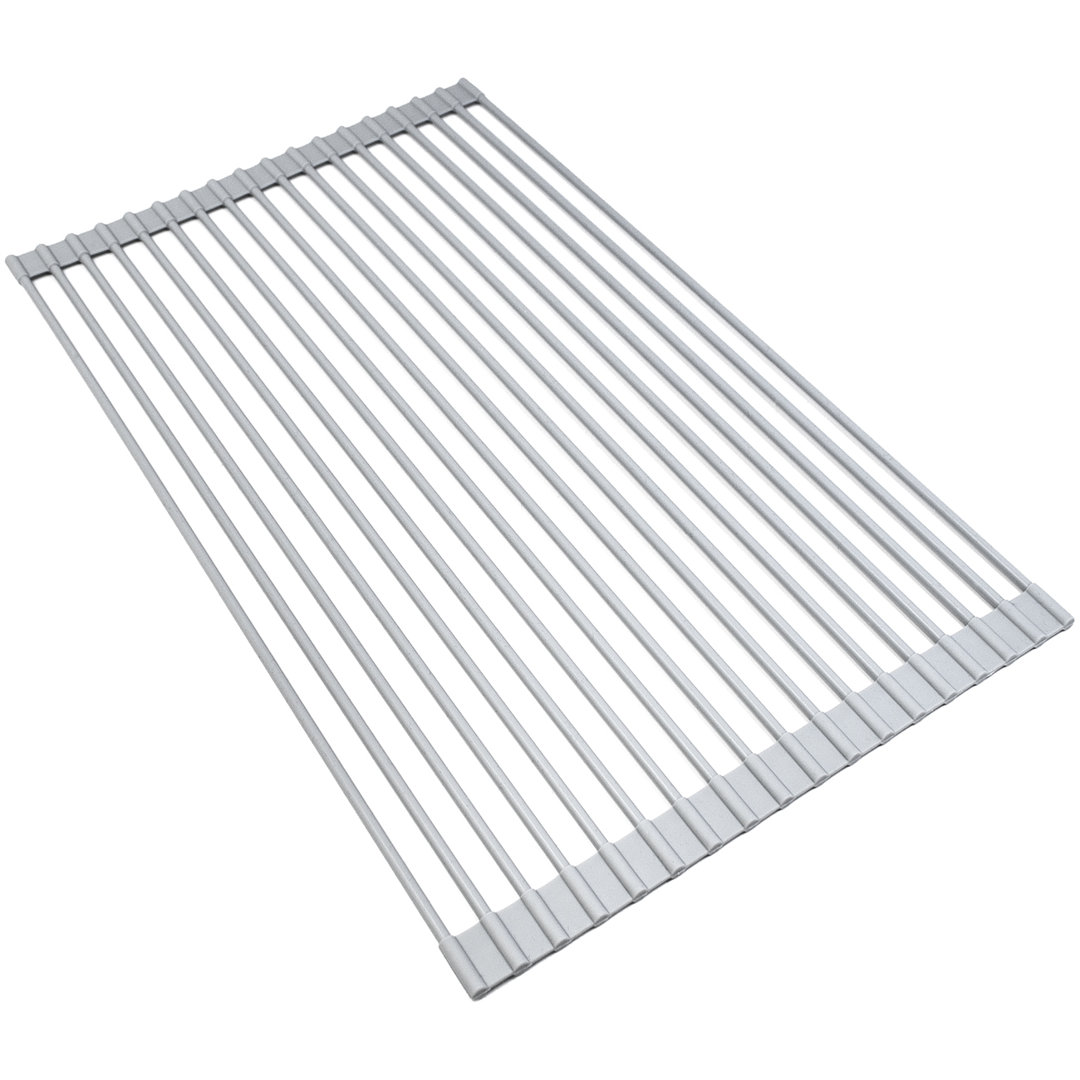 Storage Sorbus Stainless Steel Roll-Up Dish Drying Rack Sorbus