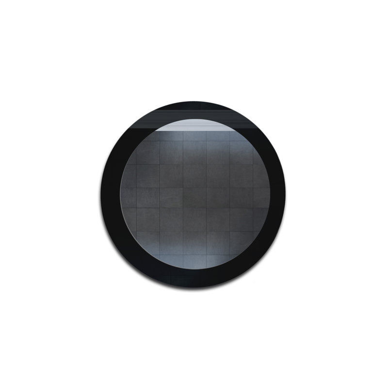 Glass Flat Wall Mirror, Round 2'