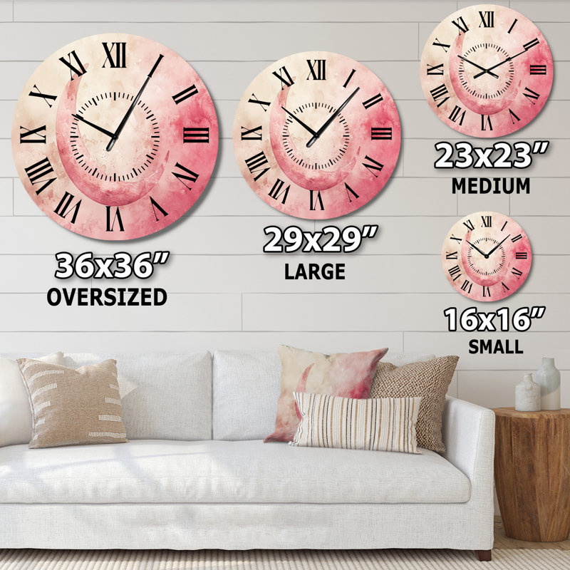 Horloge murale Ragsdale I - Boho, Médium